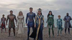 Salma hayek was terrified by her 'eternals' costume. Eternals Trailer Salma Hayek Angelina Jolie And Richard Madden Suit Up People Com