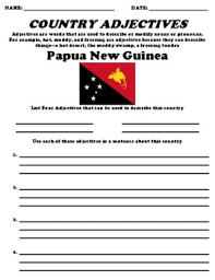 In 1975 papua new guinea gained independence. Papua New Guinea Worksheets Teaching Resources Tpt