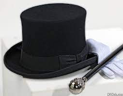 Classic Set For Traditional Weddings Black Top Hat Cane And Gloves Info Ottavionuccio Com Luxury Hats Black Top Hat Mens Accessories