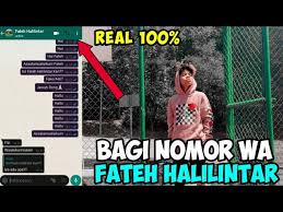 Nomor wa fateh halilintar sekarang asli 2021 terbaru. Download Nomor Wa Fateh Halilintar Asli Mp3 Mp4 3gp Flv Download Lagu Mp3 Gratis