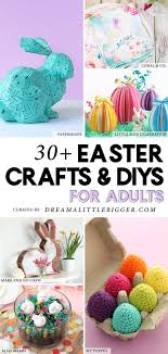 These diy ideas are as inexpensive as they are fun—plus, the finished products make for cute easter decorations, too! 30 Easter Crafts For Adults Dream A Little Bigger