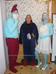 80s costume idea the smurfs from smurf costume diy , source:www.liketotally80s.com. 50 Coolest Homemade Smurfs Costumes For Halloween