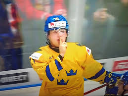 ^ nils hoglander to begin season in rögle (in swedish). Hoglander Silencing The Czechs Canucks