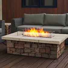 Sedona Concrete Propane Gas Fire Pit Table Fire Pit Table Gas Fire Table Gas Fire Pit Table