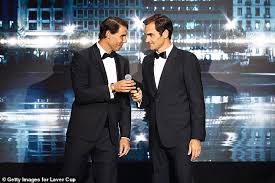 Open tennis tournament, rafael nadal, serena williams, roger federer, maria sharapova, pete sampras, andre agassi, genie bouchard, grigor dimitrov, madiso… Roger Federer Plays It Cool In Slam Race With Rafael Nadal As Great Rivals Focus On The Laver Cup Daily Mail Online