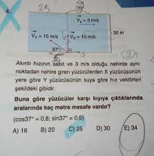 Bağıl Hareket Soruları ve Cevapları, Soru Çözümü, Soru Bankası - Kunduz