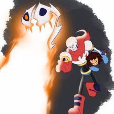 Canon music from the undertale soundtrack has been added as background music to accompany the story. Papyrus Uses A Gaster Blaster By Officialendietv