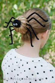 Getting creative with crazy hair day or designing some wacky hairstyles is so much fun. 8 Halloween Hair Ideas For Kids Easy Halloween Hair Tutorials For Kids