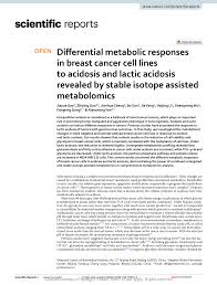 Taiping financial holdings company limited. Pdf Differential Metabolic Responses In Breast Cancer Cell Lines To Acidosis And Lactic Acidosis Revealed By Stable Isotope Assisted Metabolomics