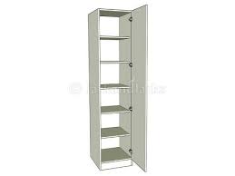 Each of this wardrobe's three drawers are just under 16 inches wide and 5 inches tall, making them ideal for socks and delicates. Wardrobe Shelving Unit Single Lark Larks