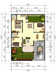 Salah satu cara untuk membuat desain kamar tidur minimalis tipe 36 yang baik adalah dengan memberikan warna cerah untuk interiornya. Desain Rumah Type 54 Luas Tanah 144 3 Kamar Tidur Cek Bahan Bangunan