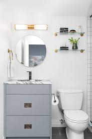 We did not find results for: Steel Gray Single Washstand With Black And White Marble Transitional Bathroom