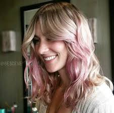 How do i turn pink hair blonde? Trendy Hair Color Pretty Pink Hair Looks To Try Styles Weekly