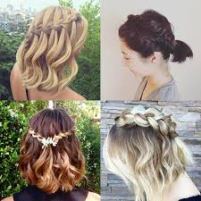 Color game on short updos. The Prettiest Braids For Short Hair On Instagram That You Ll Want To Copy Hello