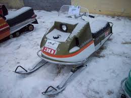 Image result for Arctic White 1973 Snowmobile