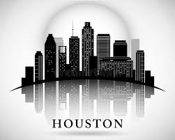 Black And White Texas Flag Silhouette Houston Texas Skyline City Silhouette Houston City Skyline Design Texas Sponsored Skyline Texas Houston Skyline Houston Texas Skyline City Silhouette