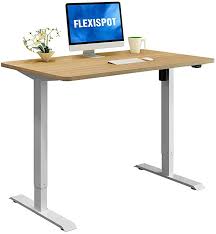 Standing desk position can change either manually or with the help of electricity. Amazon Com Flexispot Standing Desk 48 X 24 Inches Height Adjustable Desk Electric Sit Stand De Adjustable Height Desk Electric Sit Stand Desk Adjustable Desk
