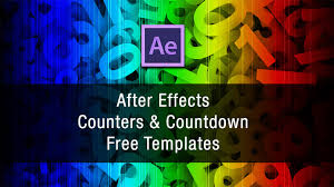 Check out more than 100 of the as after effects' popularity has increased, so too has the usage of templates to modify and enhance video projects. After Effects Counter And Countdown Free Templates