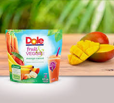 Dole Fruit Veggie Blends Mango Carrot Smoothies Are Great For Blending With Your Favorite Beverage Also Great For Yummy Smoothies Carrot Smoothie Smoothies