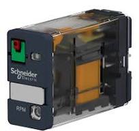 Square D RPM12B7 15 Amp 250 Volt Plug-In Relay Plus Options