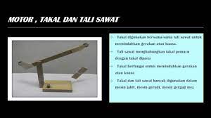 Sistem takal dan tali sawat serta gear biasanya digunakan dalam sistem mekanikal. Reka Bentuk Dan Teknologi Tahun 6 Asas Elektromekanikal Youtube