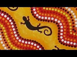 Acrylic Painting Lizard Dot Art Pawgustart Dots Art Art Art Lessons