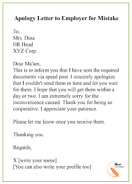 For example, when a website crashes they usually say, sorry for the inconvenience which means. Apology Letter Template For Mistake Format Sample Example
