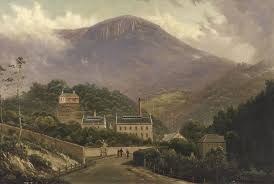 Cascade Brewery And Mount Wellington By Haughton Forrest C1890 Hobart Museum Of Fine Arts Painting