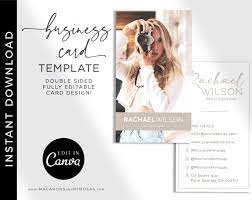Business cards for photographers must look colorful and if possible showcase a image of self or i found 4 free photography business cards with a 3 set bundle including in the first and the rest of. Diy Business Card Template Macarons And Mimosas