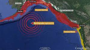 It may take hours for waves to reach the shore following an earthquake far away in the pacific ocean, but a strong earthquake near land could generate a tsunami that arrives in just minutes. Tsunami Warning Ends For B C After Large Earthquake Strikes Off Alaska Cbc News