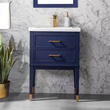 This post is part of the one room. Clara 24 Single Bathroom Vanity Set Navy Blue Sold Out Pre Order Www Urbanfurnishing Net