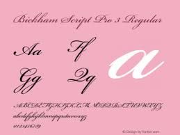 Bickham script pro is supplied as otf fonts in three weights—regular, semibold and bold. Bickham Script Pro 3 Font Bickhamscriptpro3 Font Bickham Script Pro 3 Version 3 030 Ps 2 1 Hotconv 16 6 51 Makeotf Lib2 5 65220 Font Otf Font Handwriting Font Fontke Com