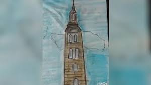 Courtyard and clock tower at sapperton, this site appears drawing. How To Draw Free Fire Clock Tower In Oil Pastel It Simple Youtube