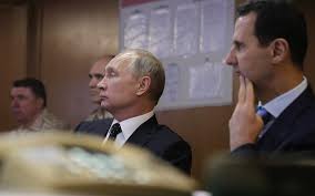 Image result for assad putin posters soviet
