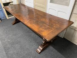 Check spelling or type a new query. Large Vintage French Farmhouse Trestle Dining Table For Sale At Pamono