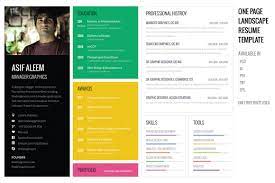 Landscape Resume Cv Template Resume Template Professional Resume Templates Resume Cv