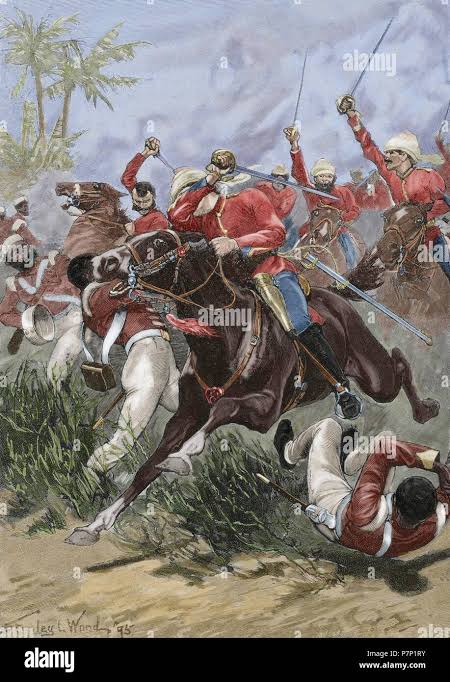 British soldiers in india 19th century hi-res stock photography and images - Alamy