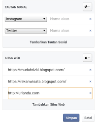 Maybe you would like to learn more about one of these? Cara Memasang Link Tautan Alamat Situs Blog Di Profil Pacebook