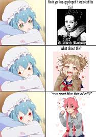 Just a little obsession possession and blood never killed anybody :  r Animemes