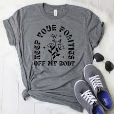 Keep Your Politics off My Body SVG