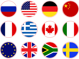 Use custom templates to tell the right story for your business. Vector De Iconos De Banderas De Rusia Estados Unidos Alemania China Francia Canada Italia Union Europea Reino Unido Grecia Suecia Descarga Gratuita Creazilla
