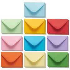 Our color selection ranges from ultra thick 236lb. Mini Envelopes 100 Count Bulk Gift Card Envelopes Assorted Color Business Card Envelopes Bulk Tiny Envelope Pockets For Small Note Cards 10 Colors 4 X 2 7 Inches Walmart Com Walmart Com
