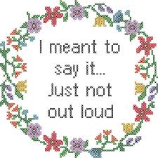 Walmart.com has been visited by 1m+ users in the past month 20 Sarcastic Cross Stitch Patterns Pg Pg 13 And R Rated The Kim Six Fix