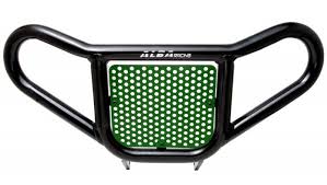Kawasaki kfx700 lane widening set for front and rear. Kawasaki Kfx 700 R2 Black Front Bumper Black Red Blue Green Gold Orange Alba Racing