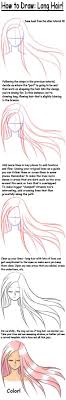 How To Draw Hair Long By Mooncats5 How To Draw Hair Art Sketches Pencil Draw