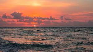 Wallpaper Sea Sunset Surf Waves Sky Hd Picture Image Waves Wallpaper Sky Hd Sunset Background In 2021 Beach Sunset Wallpaper Waves Wallpaper Beach Wallpaper