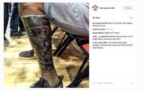 Ben tells life story through tattoos | sacramento kings. Def Pen Hoops On Twitter Sacramento Kings Guard Ben Mclemore Has Joined Kevin Durant With A Tupac Leg Tattoo Of His Own Via Benmclemore Snapchat Https T Co Tegd91n0pz