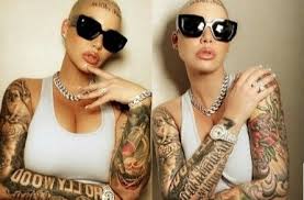 Amber Rose Blasts Haters Who Are Criticizing Her Face Tattoo In 2020 Amber Rose Hollywood Tattoo Face Tattoo