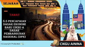 Sejarah ekonomi ekonomi indonesia di bangun dari cerita sejarah ekonomi yang panjang, dari mulai masa pemerintahan orde lama di mana negara indonesia masih baru mulai melangkah menata kehidupan dan ekonomi sampai di masa orde baru dan era reformasi. F5 Sej 08 13 Pencapaian Dasar Ekonomi Baru Deb Dasar Pembangunan Nasional Dpn Bhg 4 Jom Tuisyen