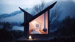 Find here frp cabin, fiber cabin manufacturers, suppliers & exporters in india. Mountain Refuge Is A Concept For A Tiny Cabin That Could Be Built Anywhere